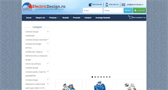 Desktop Screenshot of electricdesign.ro